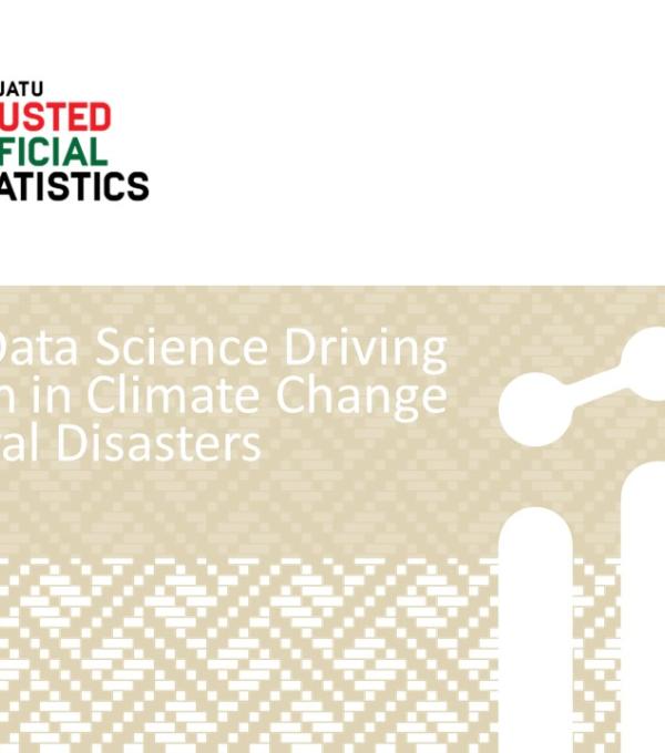 Vanuatu Data Science Driving Innovation in Climate Change and Natural Disasters